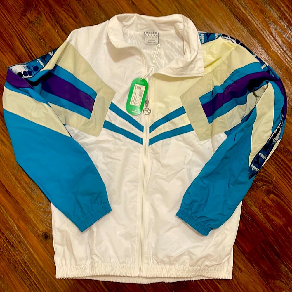 Mens DIADORA track jacket SIZE L